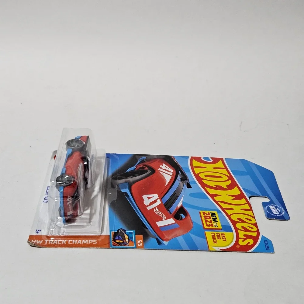 Hot Wheels Rollin Solo Red Blue HW Track Champs 133/250 2023 HKK41-N9C0K